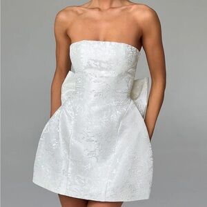 Babyboo Elenora Mini Dress Ivory